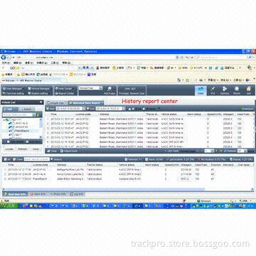 Web-based GPS tracking platform, supports Mapinfo/Google map